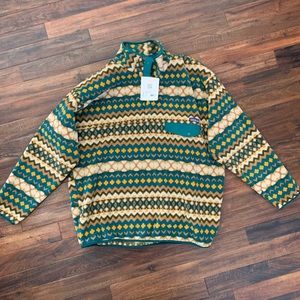 Patagonia synchilla snap t pullover.